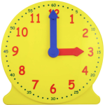 Geared Learner Clocks